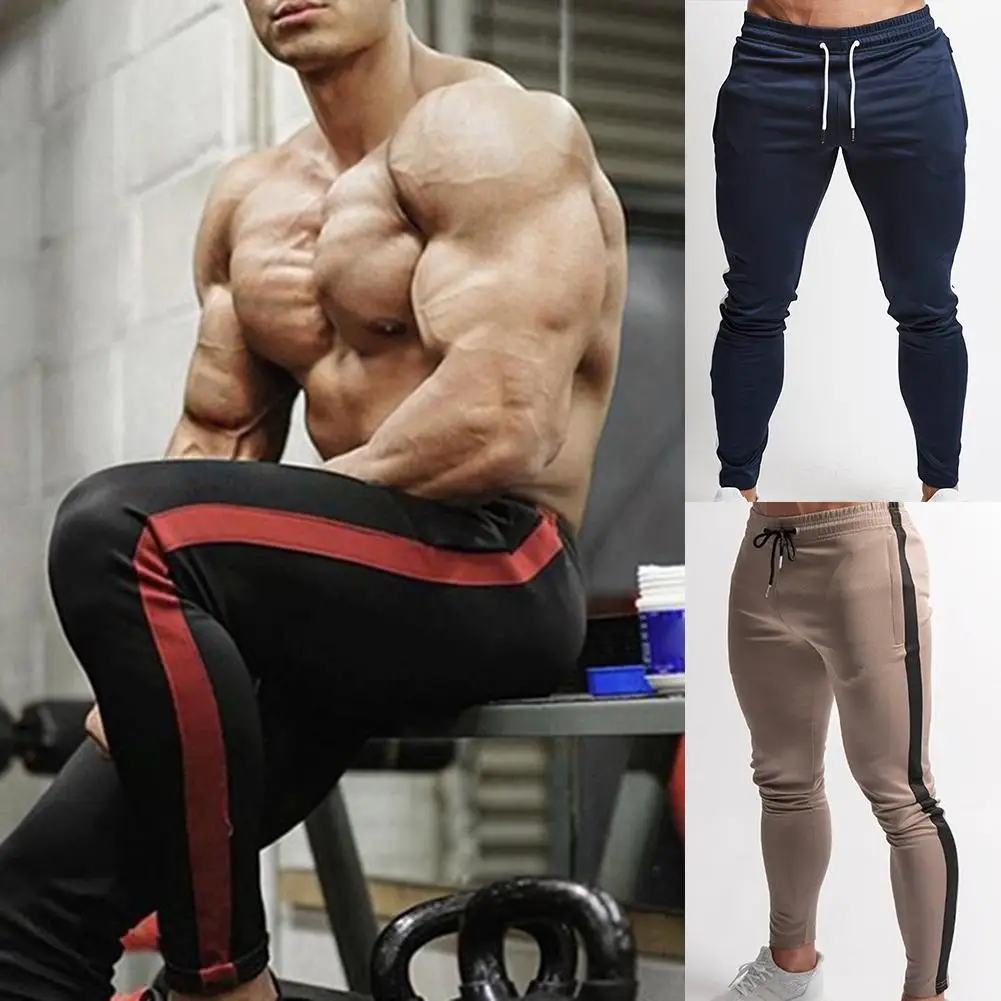 HOT SALES!!! Side Striped Men Jogger Fitness Pants Drawstring Skinny Sweatpants Long Trousers
HOT SALES!!! Side Striped Men Jogger Fitness Pants Drawstring Skinny Sweatpants Long Trousers