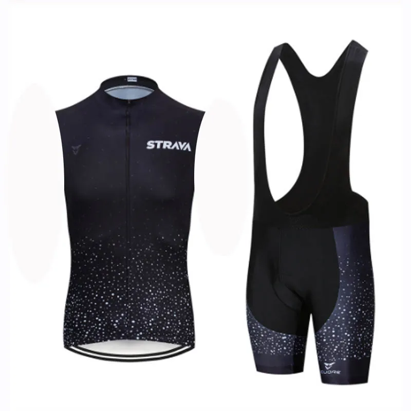 Ropa Ciclismo Mens Cycling Sleeveless Jersey Vest Bib Shorts Set bicycle Shirts Gel Pad Shorts Suit Sports uniform S121447
Ropa Ciclismo Mens Cycling Sleeveless Jersey Vest Bib Shorts Set bicycle Shirts Gel Pad Shorts Suit Sports uniform S121447