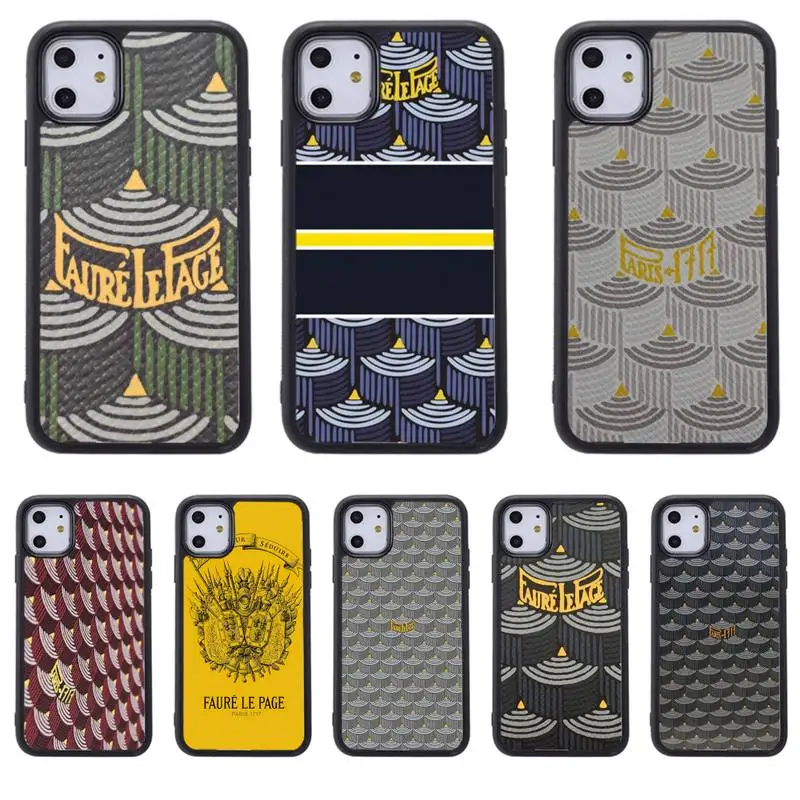 luxury Brand faure la page Custom Phone Case for iphone 11 12 13 pro se 20 max xr xs x 7 8 6s plus mini Fundas cover PC&TPU
luxury Brand faure la page Custom Phone Case for iphone 11 12 13 pro se 20 max xr xs x 7 8 6s plus mini Fundas cover PC&TPU