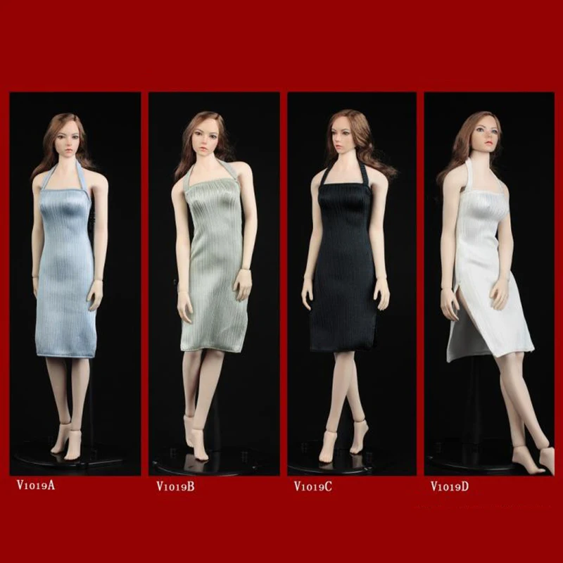 VORTOYS V1019 1/6 Scale Female Sexy Hanging Neck Slit Skirt Clothes Model for 12 Inches Action Figure Body
VORTOYS V1019 1/6 Scale Female Sexy Hanging Neck Slit Skirt Clothes Model for 12 Inches Action Figure Body