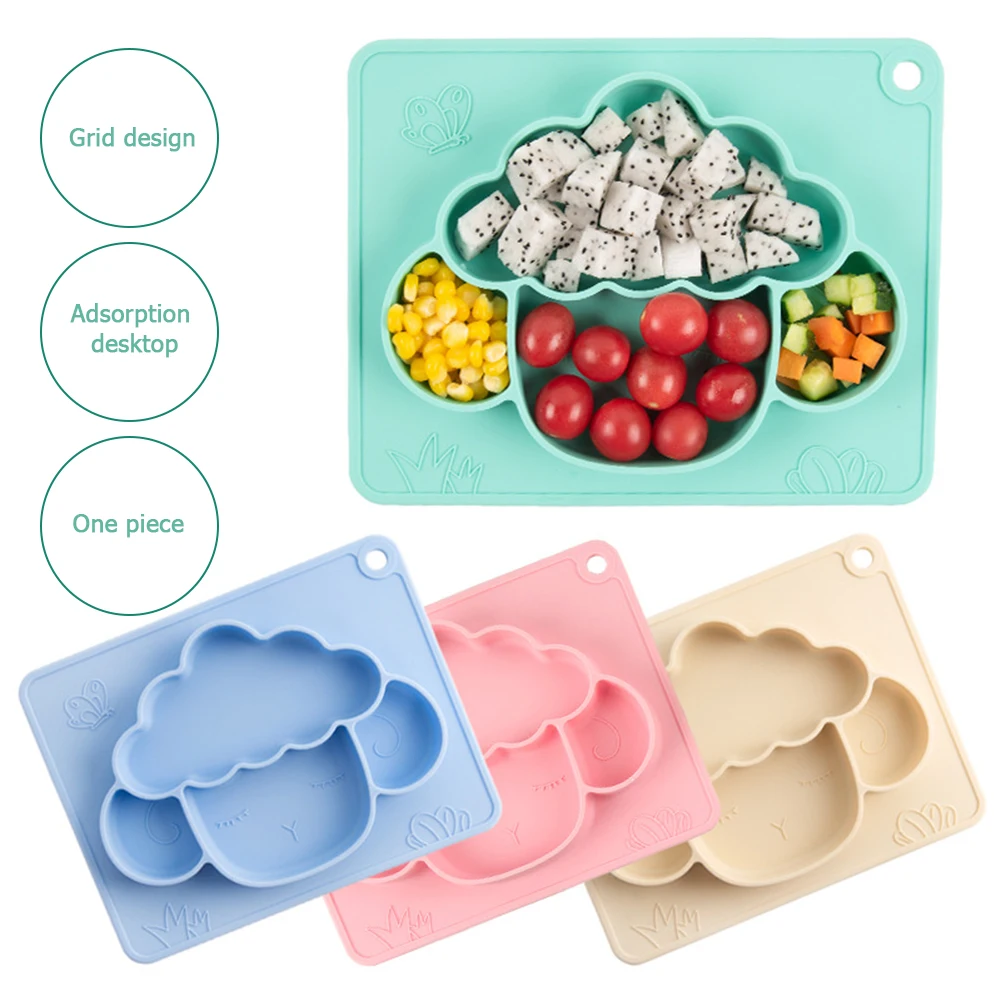 Cute Sheep Silicone Food Plate Compartment Tray Kid Baby Tableware Eating Dinnerware Anti-Hot Training Non-slip Dinner Plate
Cute Sheep Silicone Food Plate Compartment Tray Kid Baby Tableware Eating Dinnerware Anti-Hot Training Non-slip Dinner Plate