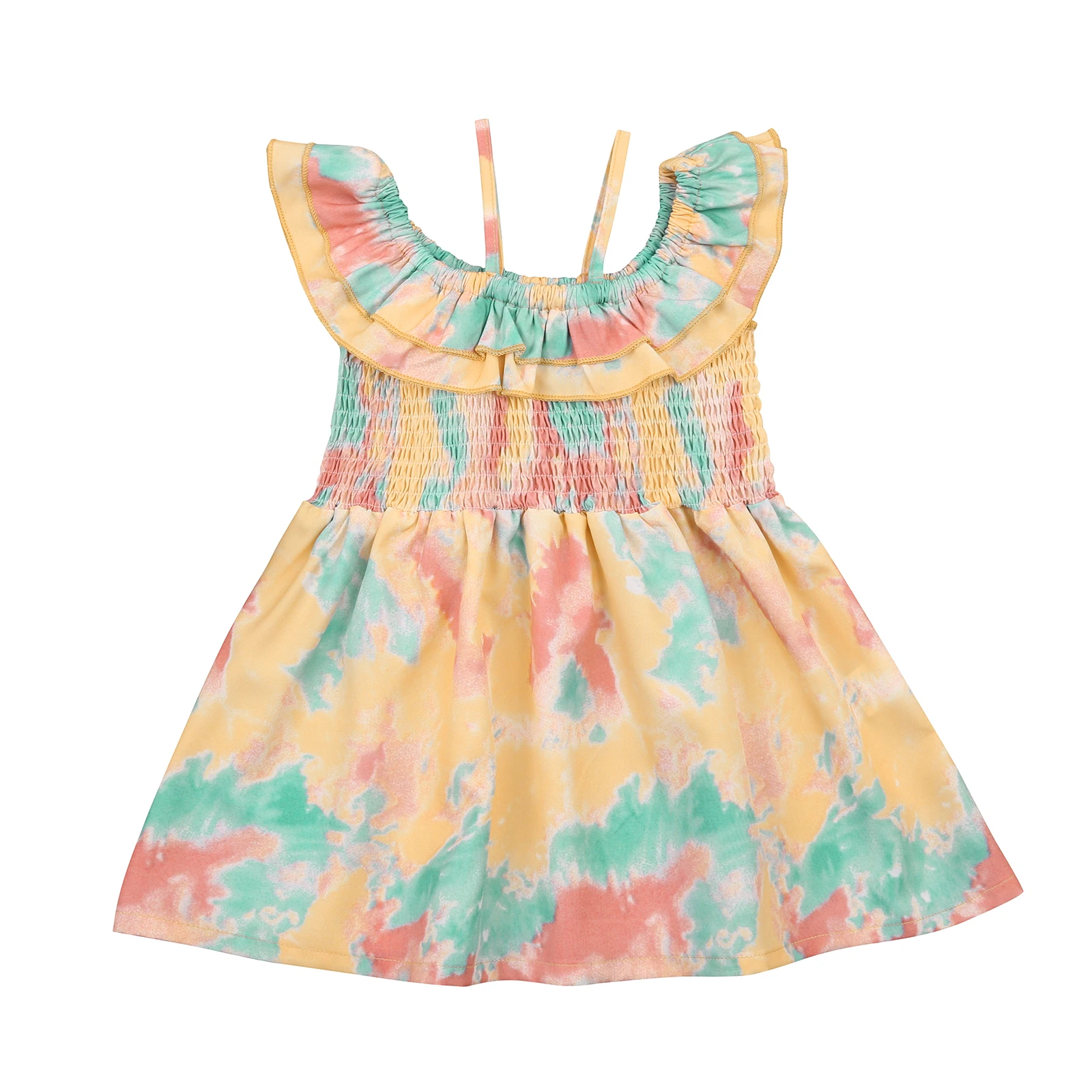 2021 Lovely Kid's Slip Dress Sleeveless Off Shoulder Pleated Edge Elastic Waist Printed Skirt for Summer Beachwear 2-7 Years
2021 Lovely Kid's Slip Dress Sleeveless Off Shoulder Pleated Edge Elastic Waist Printed Skirt for Summer Beachwear 2-7 Years