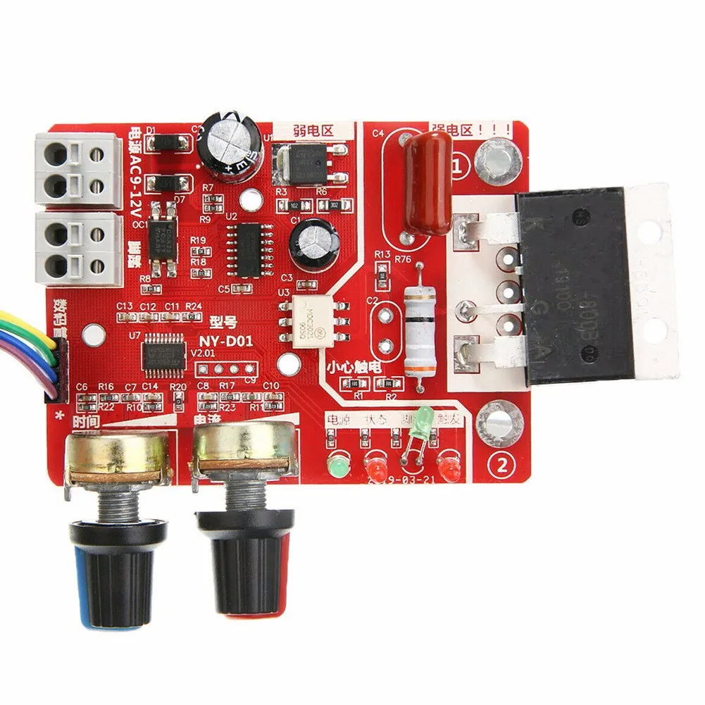 1pc NY-D01 40A/100A Control Board Spot Welder Controller Time Display Control Panel Modules Cable Matching
1pc NY-D01 40A/100A Control Board Spot Welder Controller Time Display Control Panel Modules Cable Matching