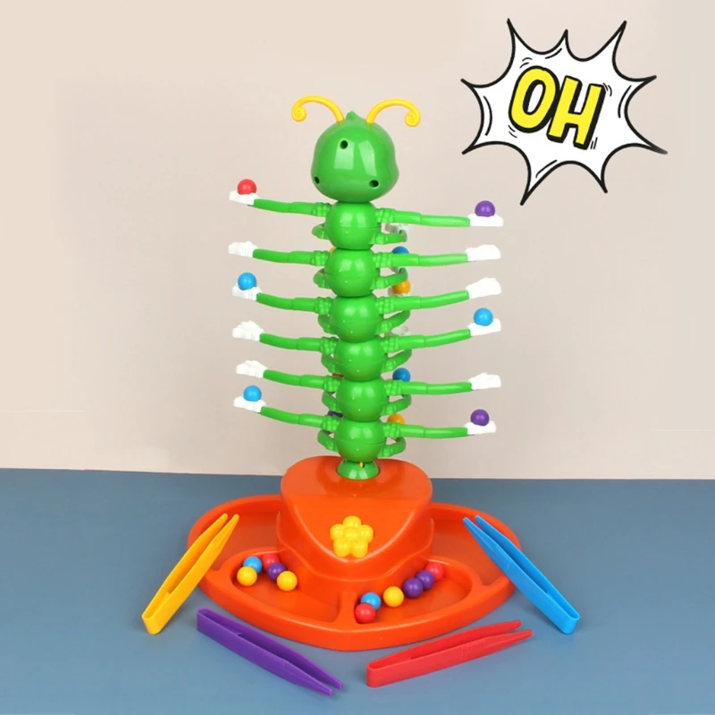Board Game Toy Electric Swing Bug Fun Caterpillar Electric Wiggle Dance Fun Caterpillar Game Balance Toy for Children
Board Game Toy Electric Swing Bug Fun Caterpillar Electric Wiggle Dance Fun Caterpillar Game Balance Toy for Children