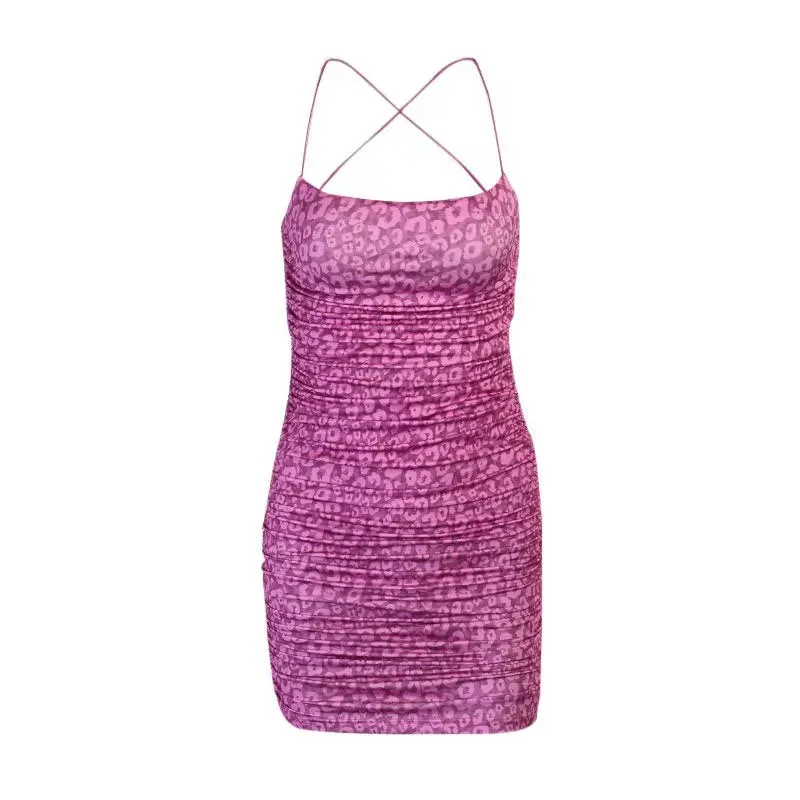 2021 New high quality dress women's sexy sling thin slim dress summer women's lace up dress
2021 New high quality dress women's sexy sling thin slim dress summer women's lace up dress