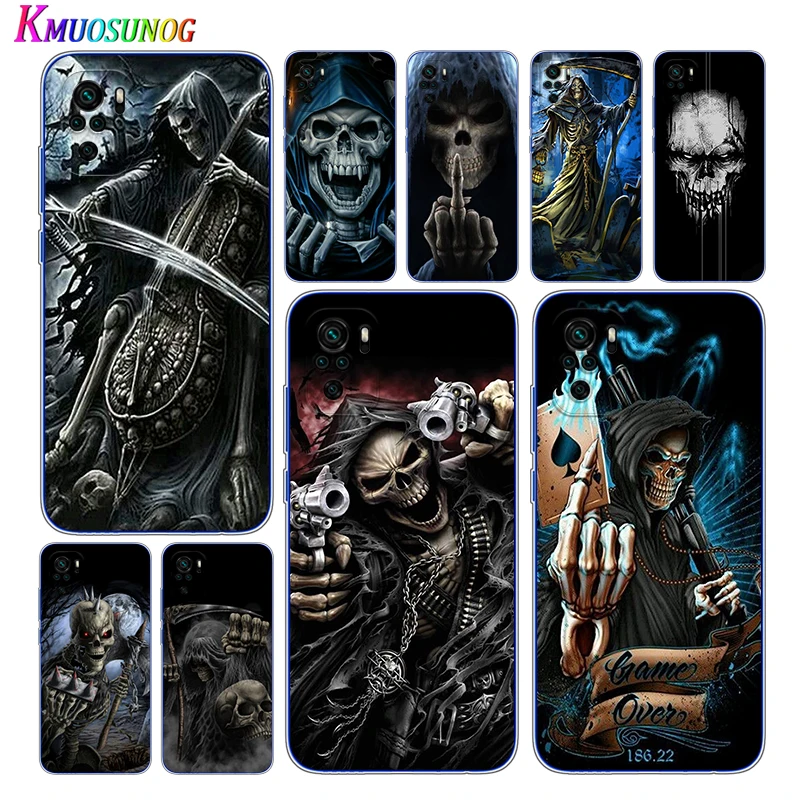 Grim Reaper Skull Skeleton Phone Case For Xiaomi Redmi Note 12 11E 11S 11 11T 10 10S 9 9T 9S 8T 8 Pro Plus 5G Transparent Soft
Grim Reaper Skull Skeleton Phone Case For Xiaomi Redmi Note 12 11E 11S 11 11T 10 10S 9 9T 9S 8T 8 Pro Plus 5G Transparent Soft