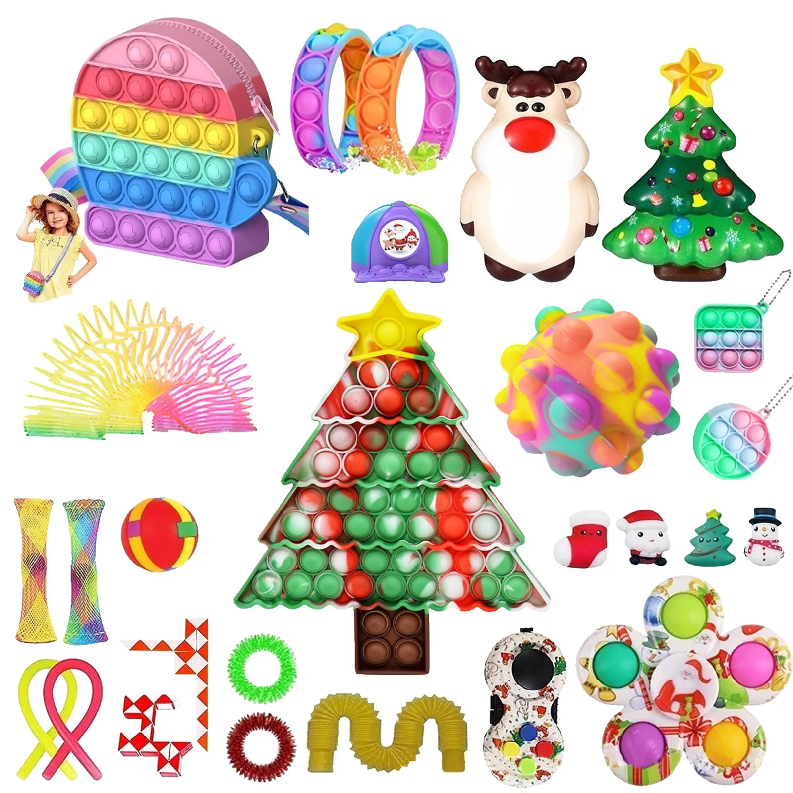 New Fidget Toys 24 Day Christmas Advent Calendar Pack Anti Stress Toys Kit Stress Relief Figet Toy Blind Box Kids Christmas Gift
New Fidget Toys 24 Day Christmas Advent Calendar Pack Anti Stress Toys Kit Stress Relief Figet Toy Blind Box Kids Christmas Gift