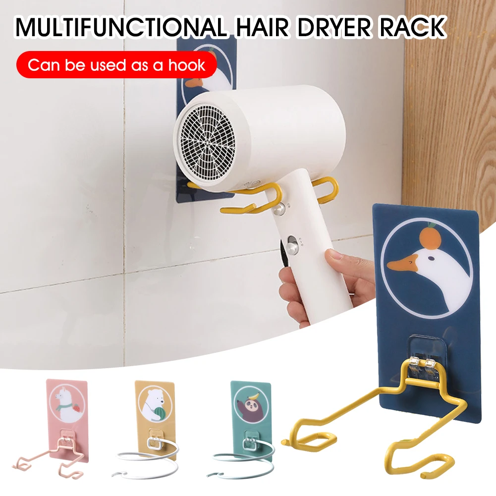 Hair Dryer Holder Wall Mount Punch Free Cartoon Wall Hook Hair Blow Dryer Storage Rack for Bathroom Bedroom Kitchen Storage
Hair Dryer Holder Wall Mount Punch Free Cartoon Wall Hook Hair Blow Dryer Storage Rack for Bathroom Bedroom Kitchen Storage