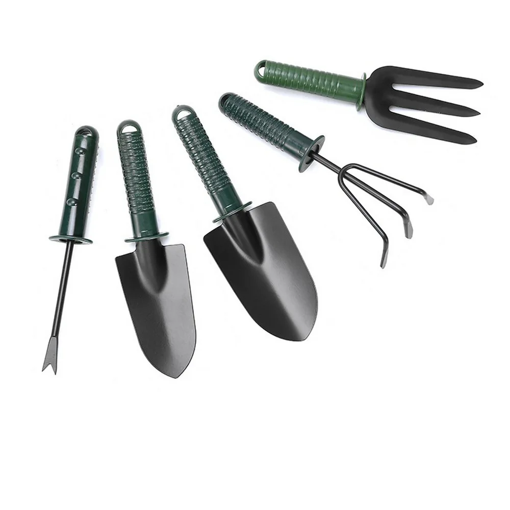 5PCS Garden Tools Set Garden Tools Non-slip Handle Trowel Bonsai Shovel Rake Fork Stainless Steel Gardening Cultivating Tools
5PCS Garden Tools Set Garden Tools Non-slip Handle Trowel Bonsai Shovel Rake Fork Stainless Steel Gardening Cultivating Tools