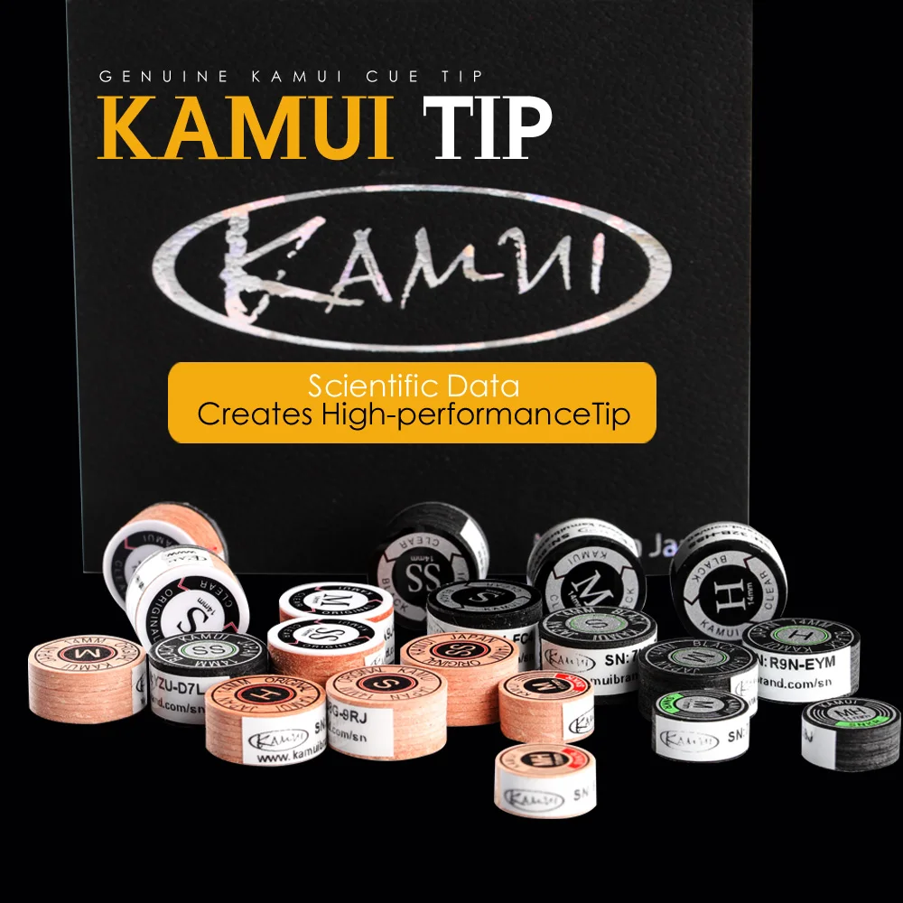 KAMUI бильярдный кий 11 мм/14 мм наконечник высокого качества 6/8 слоев H/M/S твердость