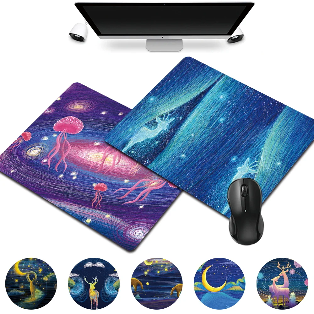 Waterproof Home Office Computer Mousepad Small 25x21cm High Quality Mouse Mat Oil Painting Pattern Series Mousepad
Waterproof Home Office Computer Mousepad Small 25x21cm High Quality Mouse Mat Oil Painting Pattern Series Mousepad