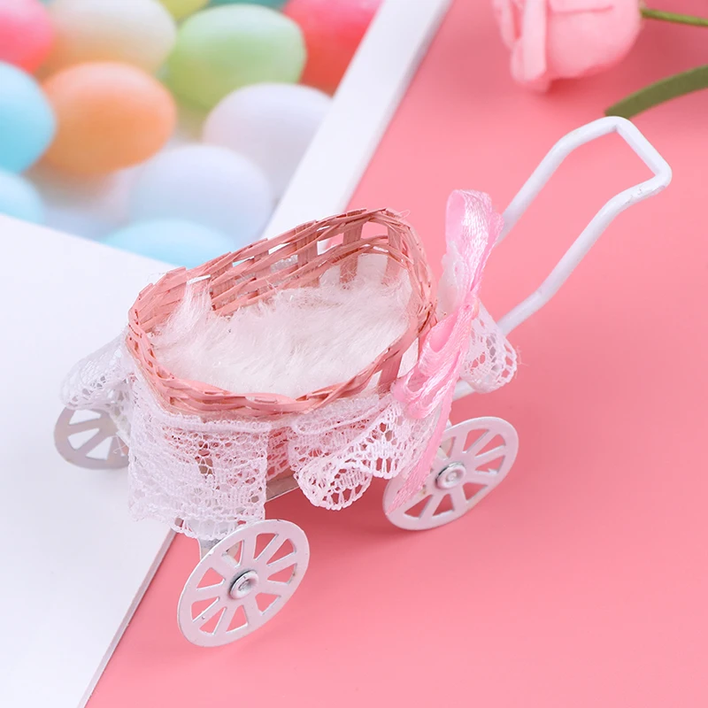 1/12 Dollhouse Miniature Accessories Mini Metal Baby Carriage Simulation Barrow Model Toys For Doll House Decoration
1/12 Dollhouse Miniature Accessories Mini Metal Baby Carriage Simulation Barrow Model Toys For Doll House Decoration