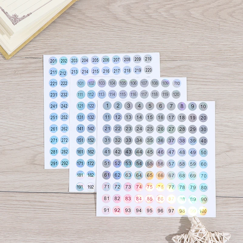 Waterproof Number 1-300 Laser Labels Stickers Nail Polish Lipstick Number Tags
Waterproof Number 1-300 Laser Labels Stickers Nail Polish Lipstick Number Tags