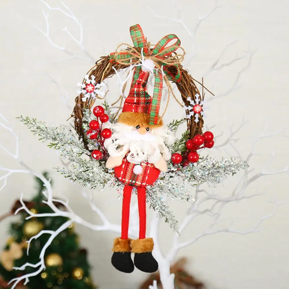 Decorative 3D Eye-Catching Unique Christmas Wreath Pendant Unique Christmas Wreath Pendant Creative Festival Decoration
Decorative 3D Eye-Catching Unique Christmas Wreath Pendant Unique Christmas Wreath Pendant Creative Festival Decoration
