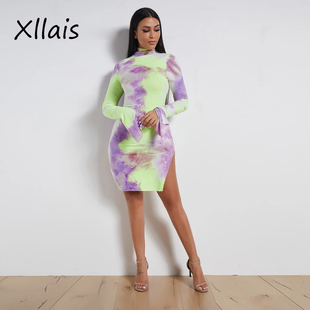 XLLAIS 2021, зимние новые стильные Клубные платья с принтом для женщин, сексуальная облегающая одежда с длинным рукавом и разрезом, женское плать...
XLLAIS 2021, зимние новые стильные Клубные платья с принтом для женщин, сексуальная облегающая одежда с длинным рукавом и разрезом, женское плать...