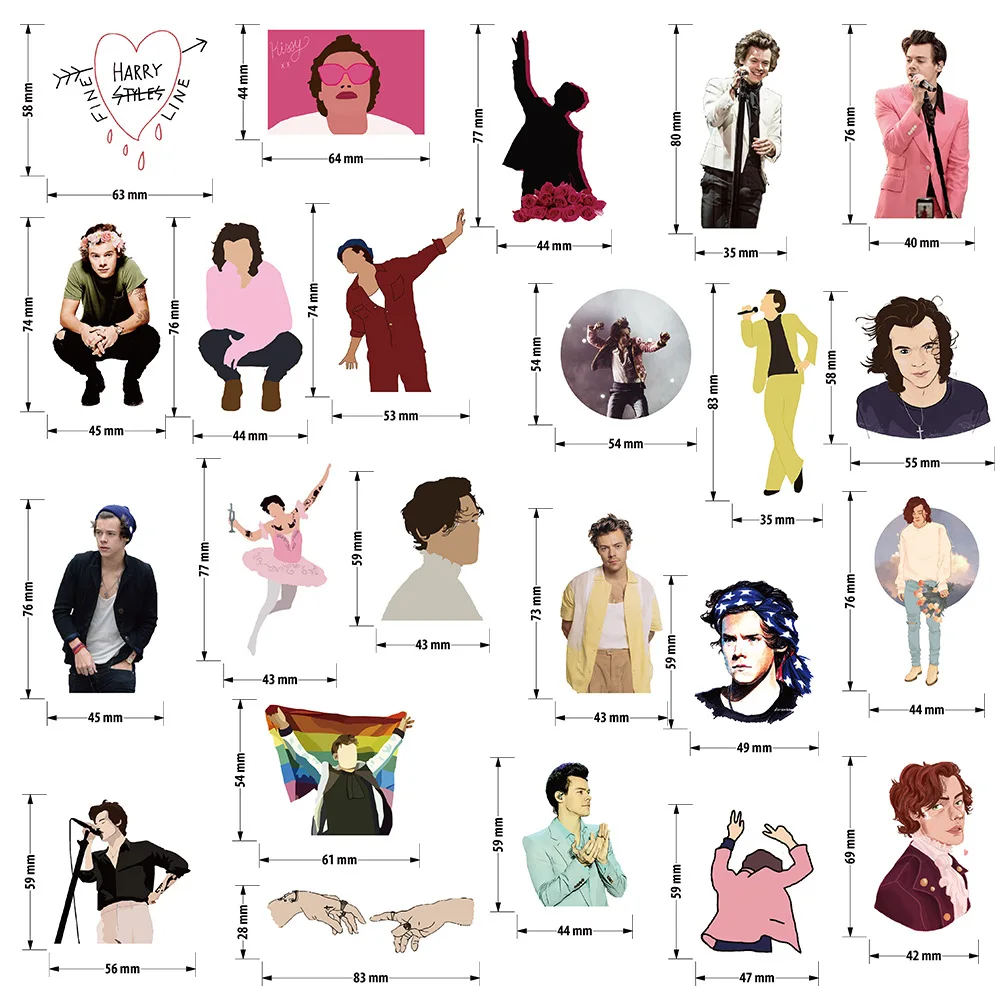 20Set G1120 50 Pcs/set Famous Singer Stickers DIY Skateboard Fridge Phone Guitar Motorcycle Laptop Luggage Toy Sticker
20Set G1120 50 Pcs/set Famous Singer Stickers DIY Skateboard Fridge Phone Guitar Motorcycle Laptop Luggage Toy Sticker