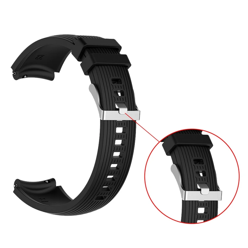 Sport WatchBand Strap for SAMSUNG S3/Galaxy 46mm Watch Band Soft Silicone Replacement Bands Strap for SAMSUNG S3/Galaxy Strap Bl
Sport WatchBand Strap for SAMSUNG S3/Galaxy 46mm Watch Band Soft Silicone Replacement Bands Strap for SAMSUNG S3/Galaxy Strap Bl