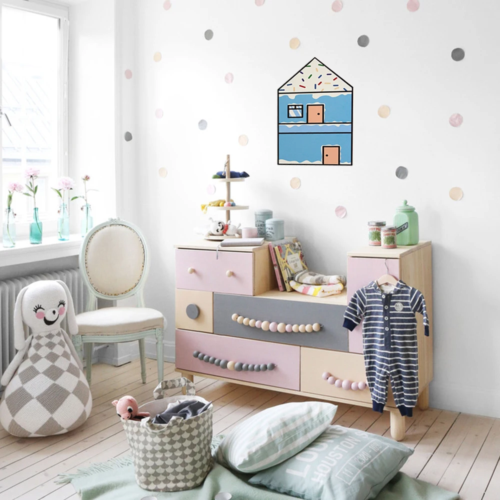 Children's Bedroom Wall Sticker Nordic Style Nursery Cartoon Wall Prints For Kids Baby Room Decor Home Decorative accessories
Children's Bedroom Wall Sticker Nordic Style Nursery Cartoon Wall Prints For Kids Baby Room Decor Home Decorative accessories