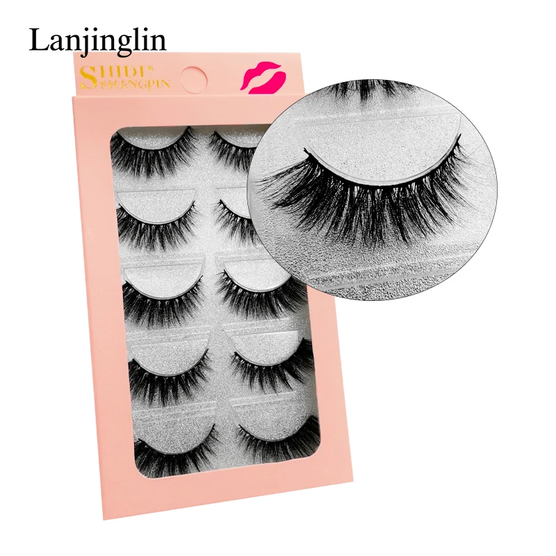 3/5 Pairs 3D Faux Mink Hair False Eyelashes Wispy Fluffy Drama Eyelashes Natural Long Soft Handmade Cruelty-free Faux Cils Tools
3/5 Pairs 3D Faux Mink Hair False Eyelashes Wispy Fluffy Drama Eyelashes Natural Long Soft Handmade Cruelty-free Faux Cils Tools