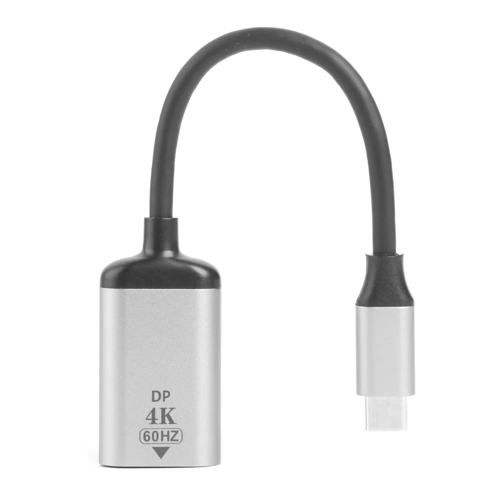 USB C to DP Adapter Type C Male to 4K DisplayPort Female Cable for Laptop Phone Extension Converter Adapter Coupler
USB C to DP Adapter Type C Male to 4K DisplayPort Female Cable for Laptop Phone Extension Converter Adapter Coupler