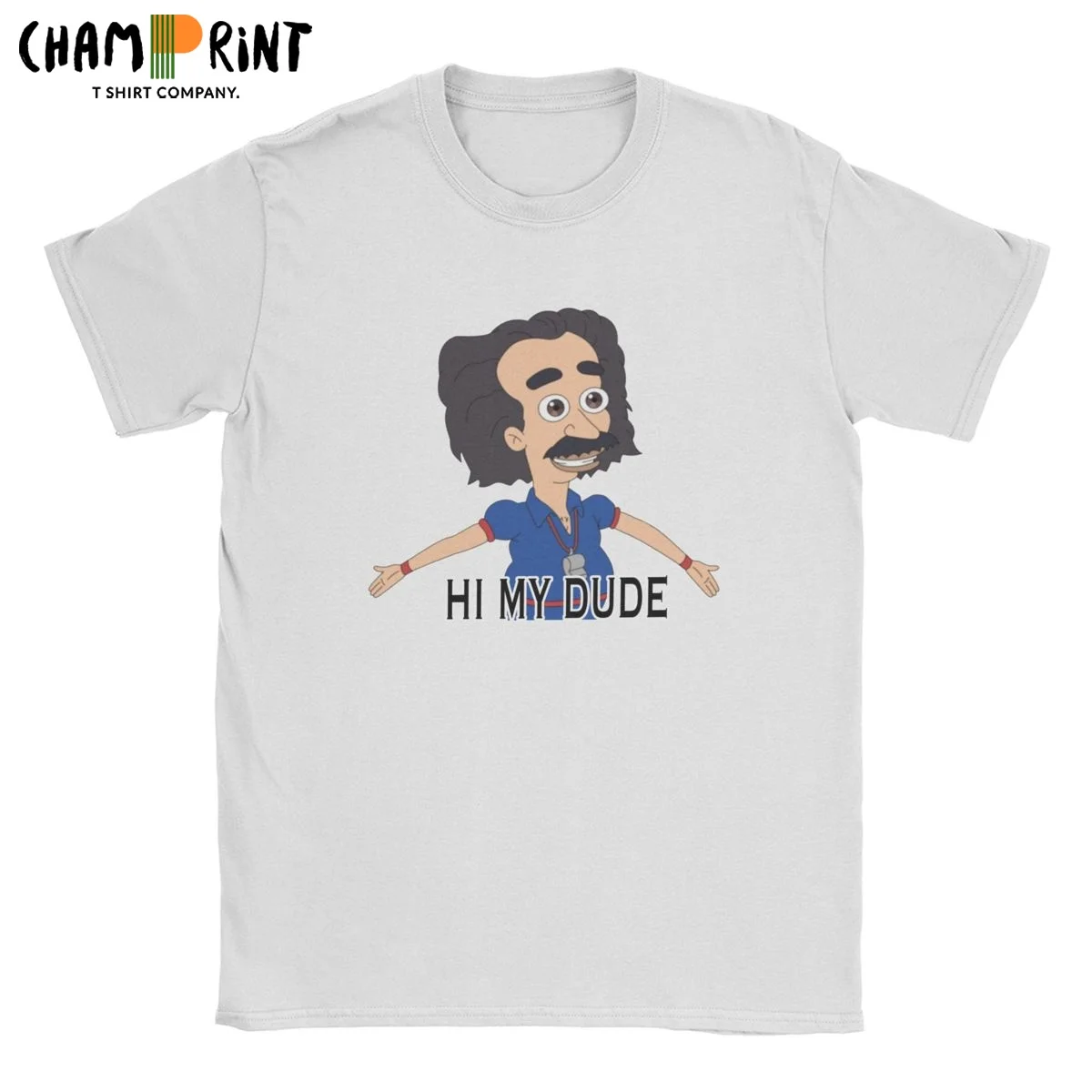 Men's T-Shirts Hi My Dude Casual Cotton Tees Short Sleeve Big Mouth Connie Cartoon T Shirt Crewneck Tops Plus Size
Men's T-Shirts Hi My Dude Casual Cotton Tees Short Sleeve Big Mouth Connie Cartoon T Shirt Crewneck Tops Plus Size