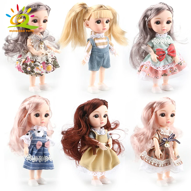 HUIQIBAO TOYS 15cm 13 Moveable Jointed Doll 1/12 BJD Baby Doll Naked Nude Body With clothes Fashion Dolls Christmas Children Toy
HUIQIBAO TOYS 15cm 13 Moveable Jointed Doll 1/12 BJD Baby Doll Naked Nude Body With clothes Fashion Dolls Christmas Children Toy