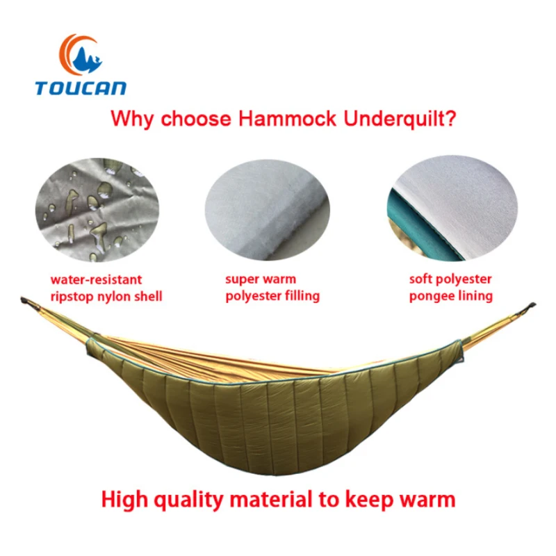 Winter Hammock Warm Sleeping Bag Under Quilt Sleeping Bag Warmer Under Quilt Blanket For Outdoor Camping Hiking
Winter Hammock Warm Sleeping Bag Under Quilt Sleeping Bag Warmer Under Quilt Blanket For Outdoor Camping Hiking