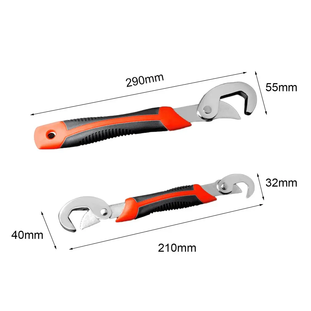 2Pcs Adjustable Wrench Set Universal Grip Quick Spanner Durable Repair Tools Drop Shipping
2Pcs Adjustable Wrench Set Universal Grip Quick Spanner Durable Repair Tools Drop Shipping