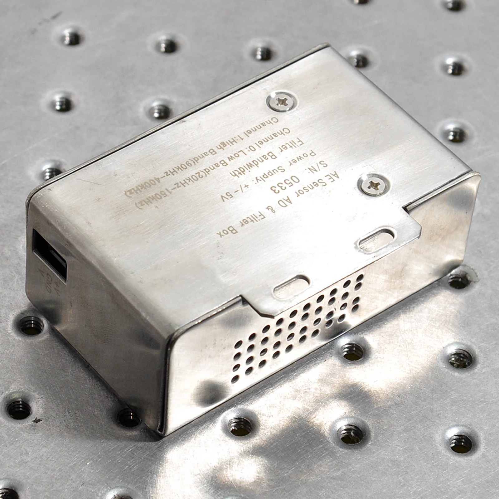 AE Sensor AD & Filter Box 0533 20KHz-150KHz power-supply module
AE Sensor AD & Filter Box 0533 20KHz-150KHz power-supply module