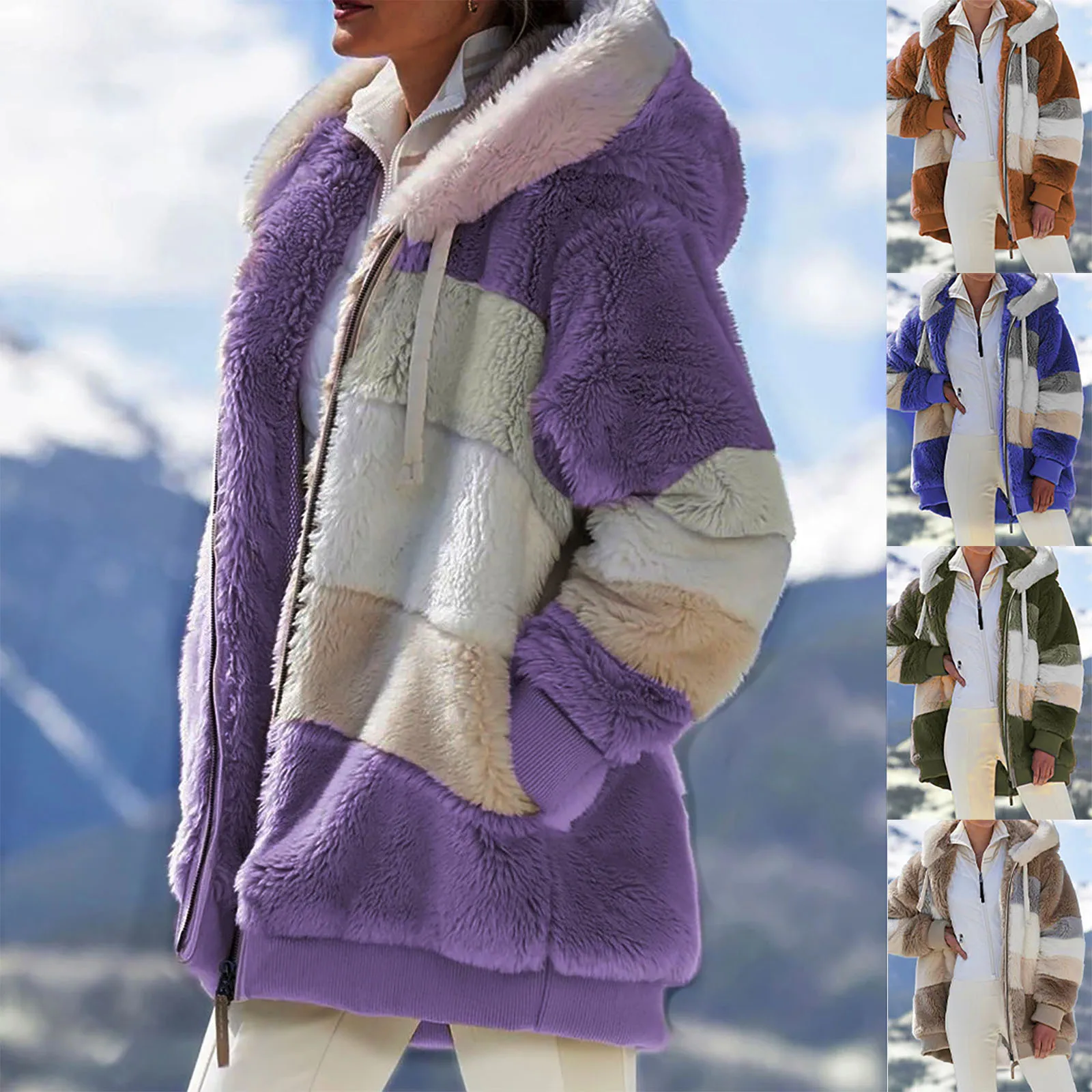 2021 Winter Teddy Coat Women Faux Fur Coat Teddy Bear Jacket Thick Warm Fake Fleece Jacket Fluffy Jackets Plus Size 3xl Overcoat
2021 Winter Teddy Coat Women Faux Fur Coat Teddy Bear Jacket Thick Warm Fake Fleece Jacket Fluffy Jackets Plus Size 3xl Overcoat