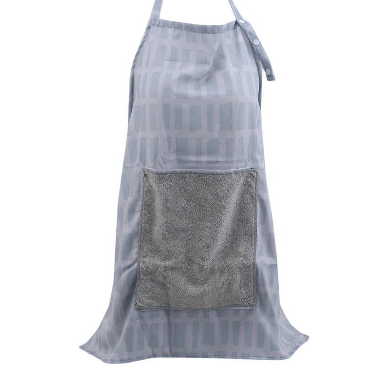 Fshion Brief Style Apron Printing Adult Apron with Big Pocket Kitchen Baking Cooking Accessories Bib Aprons 
Fshion Brief Style Apron Printing Adult Apron with Big Pocket Kitchen Baking Cooking Accessories Bib Aprons