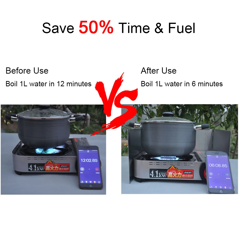 Foldable Stove Windshield Outdoor Aluminium Alloy Wind Screen Shield Camping Cooking BBQ Gas Cassette Stove Camping Equipment
Foldable Stove Windshield Outdoor Aluminium Alloy Wind Screen Shield Camping Cooking BBQ Gas Cassette Stove Camping Equipment