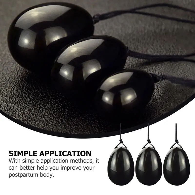 3pcs/Set Jade Balls Female Vaginal Tightening Balls Postpartum Recovery Balls Massage Tightening Balls Pelvic Floor Muscle Eggs
3pcs/Set Jade Balls Female Vaginal Tightening Balls Postpartum Recovery Balls Massage Tightening Balls Pelvic Floor Muscle Eggs