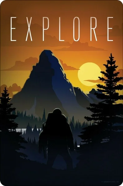 Explore Black Tin Sign
Explore Black Tin Sign