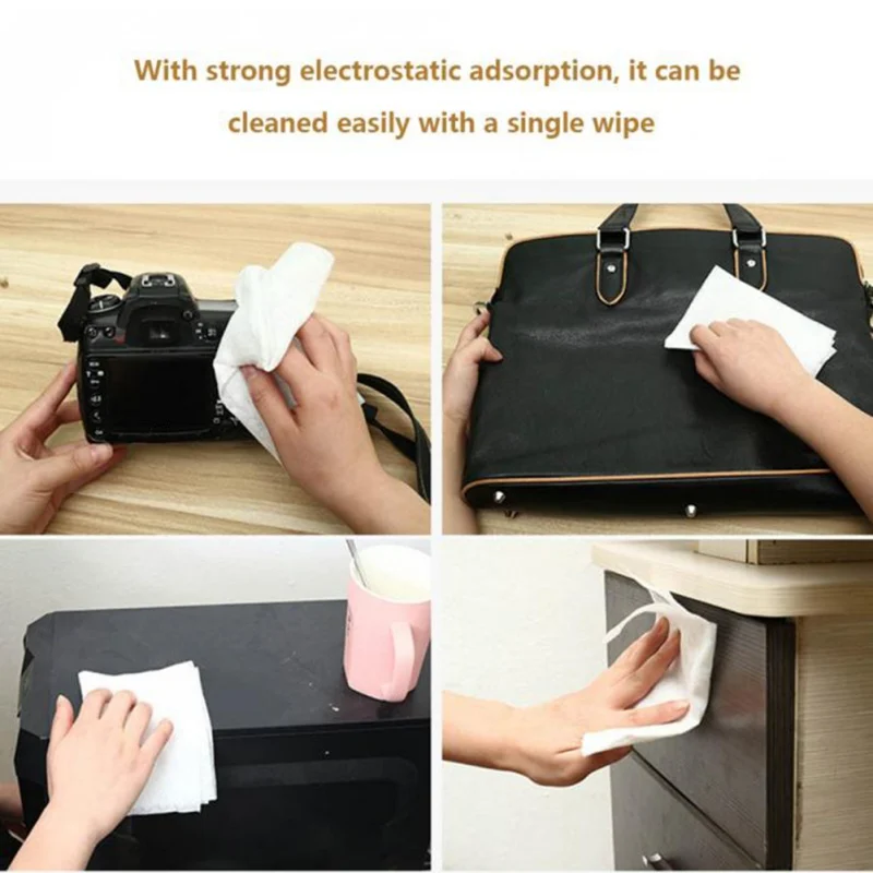 100pcs/bag Disposable Electrostatic Dust Removal Mop Paper Cleaning Cloth Replacement Mop Head Cloth For Home
100pcs/bag Disposable Electrostatic Dust Removal Mop Paper Cleaning Cloth Replacement Mop Head Cloth For Home