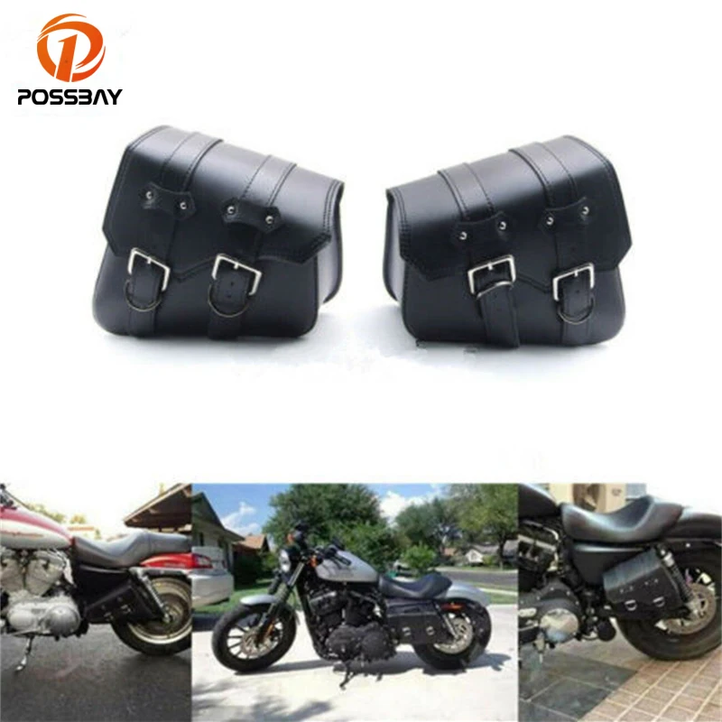 Motorcycle Saddlebags Side Tool Bag Black Leather Luggage Saddle Bag for Harley Davidson Sportster XL883 XL1200 Moto Accessories
Motorcycle Saddlebags Side Tool Bag Black Leather Luggage Saddle Bag for Harley Davidson Sportster XL883 XL1200 Moto Accessories