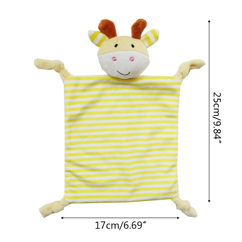 Baby Soother Appease Towel Soft Plush Animal Doll Teether Infant Comfort Blanket
Baby Soother Appease Towel Soft Plush Animal Doll Teether Infant Comfort Blanket