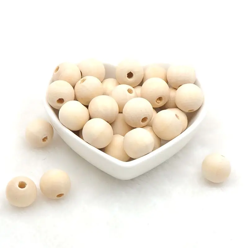 Chenkai 100PCS 14mm Unfinished Wooden Teether Beads Eco-Friendly Natural Color Teething Beads For DIY Jewelry Making Handmade
Chenkai 100PCS 14mm Unfinished Wooden Teether Beads Eco-Friendly Natural Color Teething Beads For DIY Jewelry Making Handmade