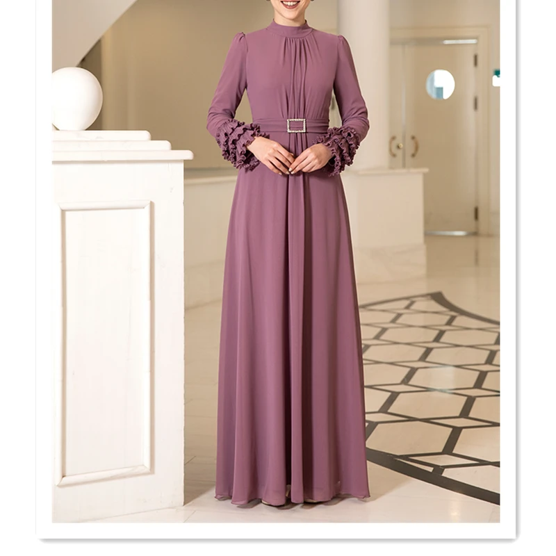 Women Dress Islamic Muslim Long Clothing Stone Belt Sleeves Pleated Lined High Quality Made in Turkey Hidden Back Zipper Judge
Women Dress Islamic Muslim Long Clothing Stone Belt Sleeves Pleated Lined High Quality Made in Turkey Hidden Back Zipper Judge