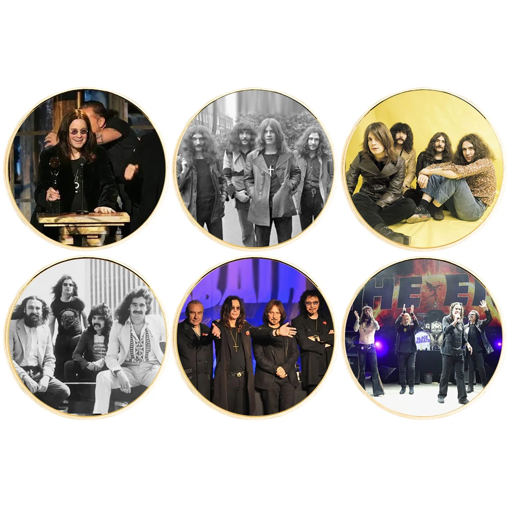 6pcs Anniversary Fan Anniversary Metal Coin Gold Plated Coins Rock Band Lucky Commemorative Coin Silver Plated
6pcs Anniversary Fan Anniversary Metal Coin Gold Plated Coins Rock Band Lucky Commemorative Coin Silver Plated