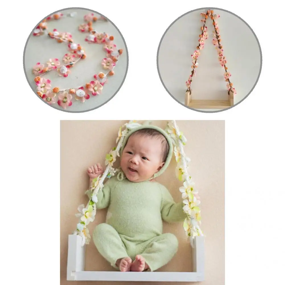 Wooden Swing Sturdy Construction Durable Smooth Surface Baby Wooden Swing Photography Prop Toddler Swing for Outdoor
Wooden Swing Sturdy Construction Durable Smooth Surface Baby Wooden Swing Photography Prop Toddler Swing for Outdoor