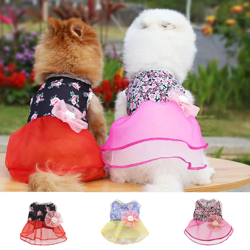 Puppy Pet Dogs Clothes Dog Costume Sweetly Princess Dress Teddy Party Birthday Decor Hollow Gauze Dog Dress Puppy Dog Accessory
Puppy Pet Dogs Clothes Dog Costume Sweetly Princess Dress Teddy Party Birthday Decor Hollow Gauze Dog Dress Puppy Dog Accessory