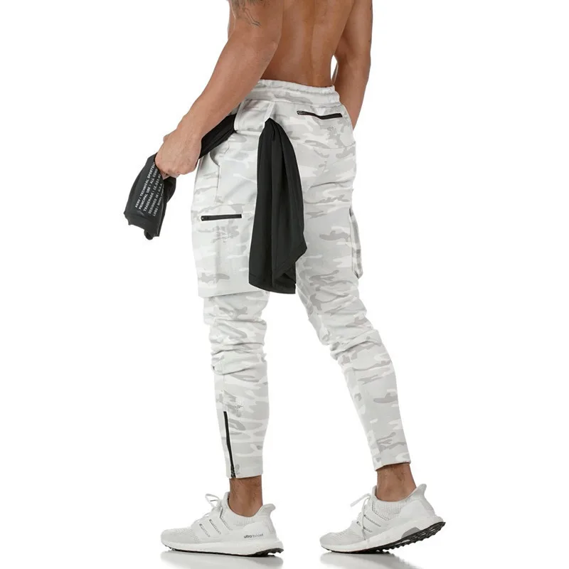 New sports fitness tooling men's camouflage fitness trousers running training pants light board
New sports fitness tooling men's camouflage fitness trousers running training pants light board