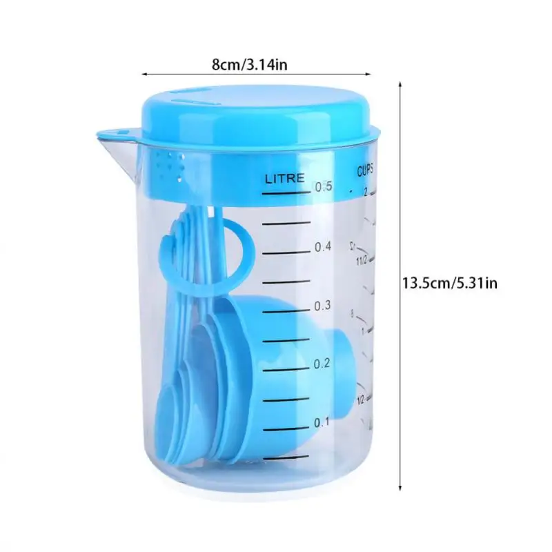 7 Pieces / Set of Plastic Measuring Cups and Spoons Measuring Tea Coffee Kitchen Utensils Baking Tools Baking Tray Kitchen Tools
7 Pieces / Set of Plastic Measuring Cups and Spoons Measuring Tea Coffee Kitchen Utensils Baking Tools Baking Tray Kitchen Tools