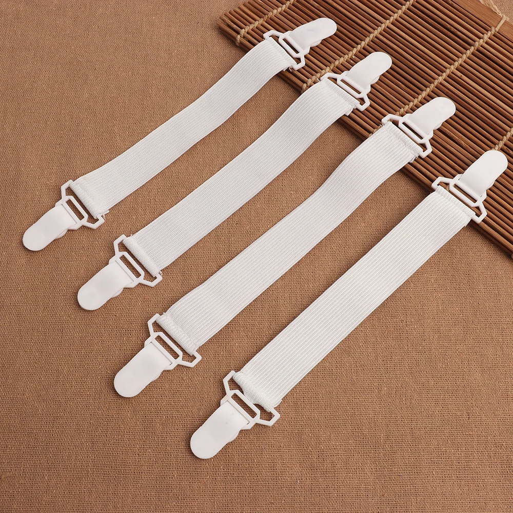 4Pcs White Bed Sheet Buckle Mattress Gripper Cover Blankets Grippers Clip Holder Fasteners Elastic Set Bed Sheet Clip Fasteners
4Pcs White Bed Sheet Buckle Mattress Gripper Cover Blankets Grippers Clip Holder Fasteners Elastic Set Bed Sheet Clip Fasteners