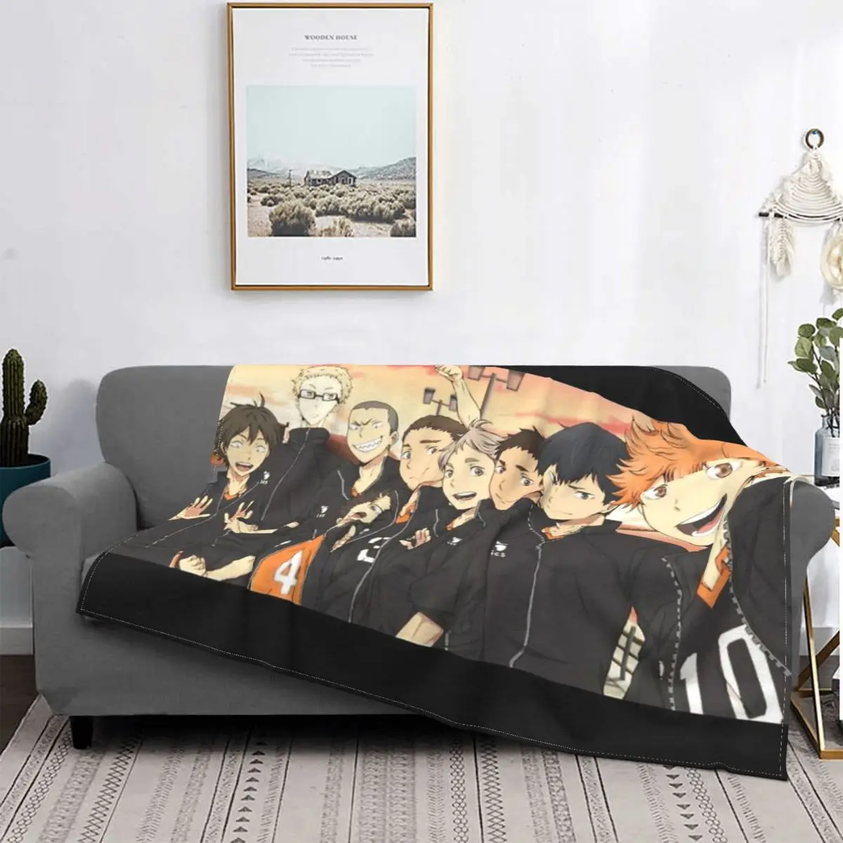 Haikyuu 1 одеяло покрывало для кровати Клетчатое одеяло детское одеяло для кровати 
Haikyuu 1 одеяло покрывало для кровати Клетчатое одеяло детское одеяло для кровати