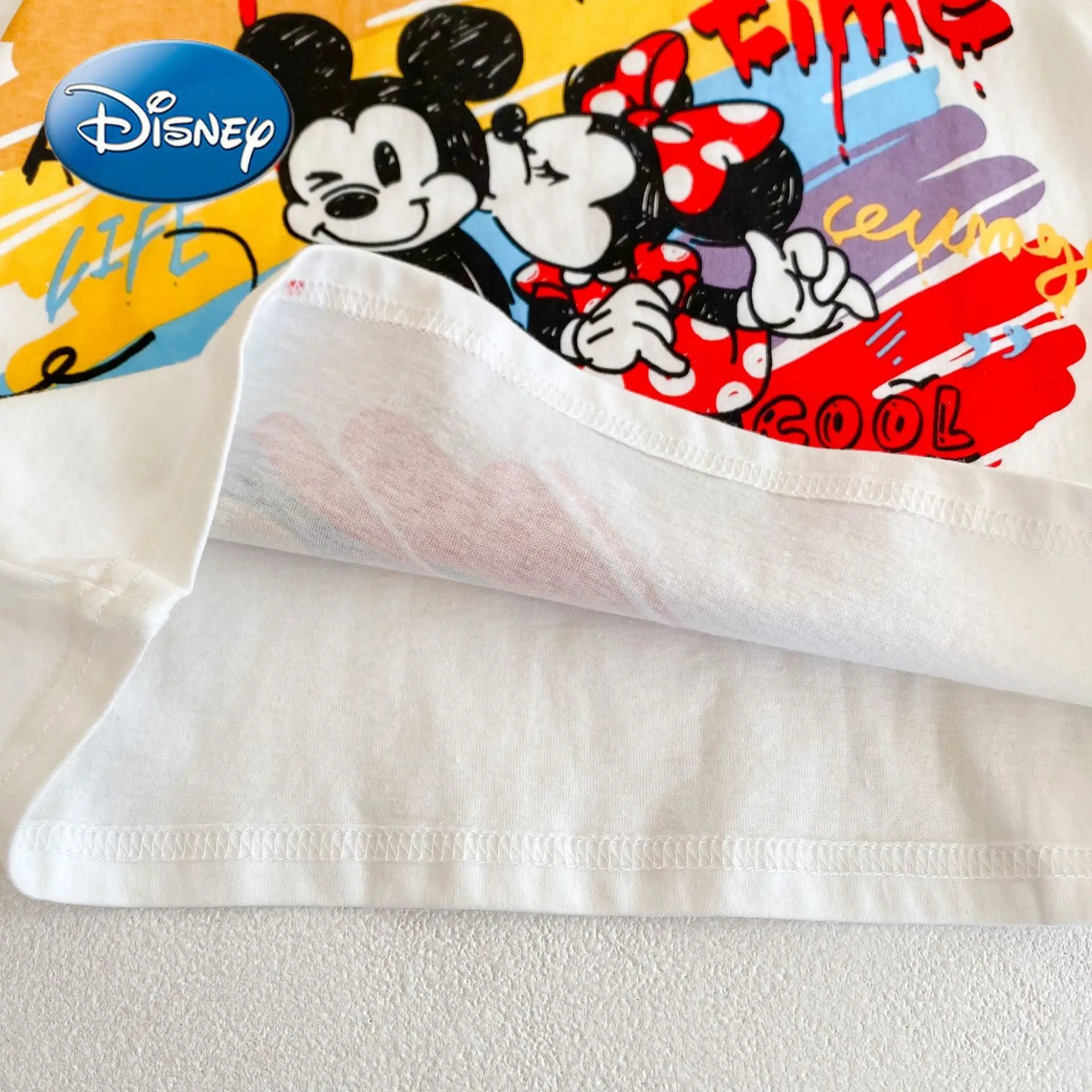 Original Disney Mickey Mouse Minnie T-shirt Boys and Girls Cotton Breathable Short Sleeve Crew Neck Top Birthday Tshirt Women
Original Disney Mickey Mouse Minnie T-shirt Boys and Girls Cotton Breathable Short Sleeve Crew Neck Top Birthday Tshirt Women