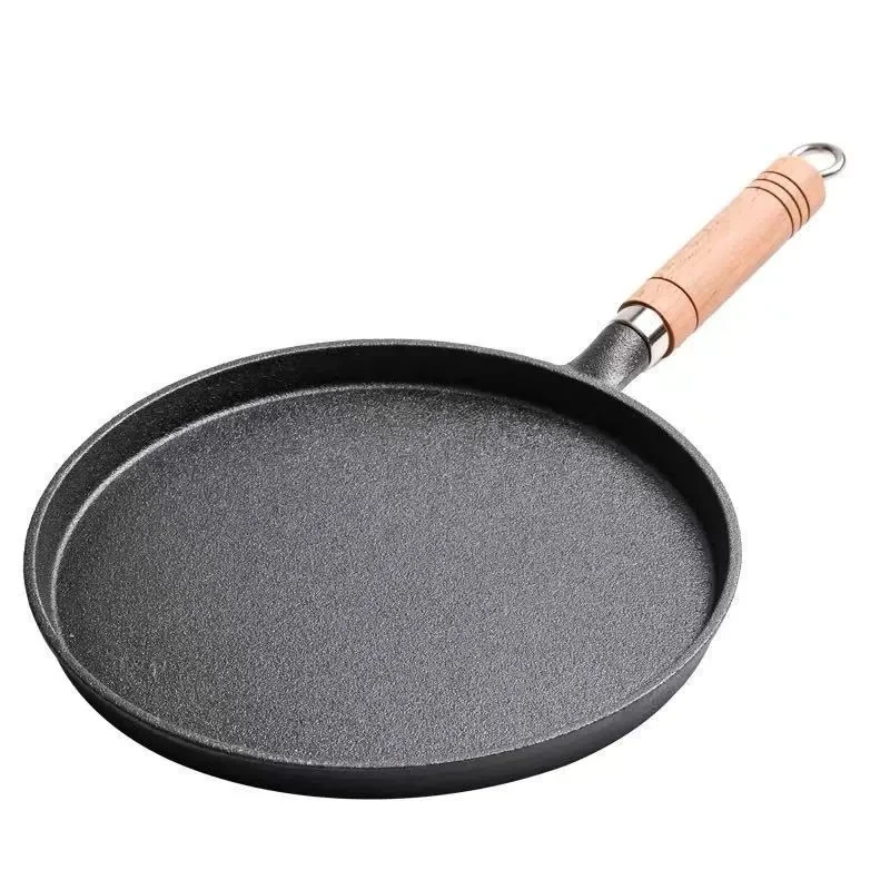 26cm Thickened Cast Iron Non-stick Frying Pan Layer-cake Cake Pancake Crepe Maker Flat Pan Griddle Breakfast Omelet Baking Pans
26cm Thickened Cast Iron Non-stick Frying Pan Layer-cake Cake Pancake Crepe Maker Flat Pan Griddle Breakfast Omelet Baking Pans