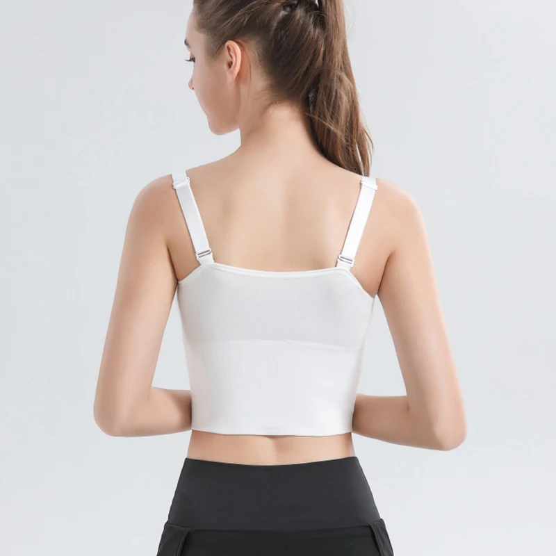 Dobrit Push up Yoga Top Gym Fitness Bras Crop Tops Women Tshirt Female Workout Black Sports Bras for Women`s T-shirt Active Wear
Dobrit Push up Yoga Top Gym Fitness Bras Crop Tops Women Tshirt Female Workout Black Sports Bras for Women`s T-shirt Active Wear