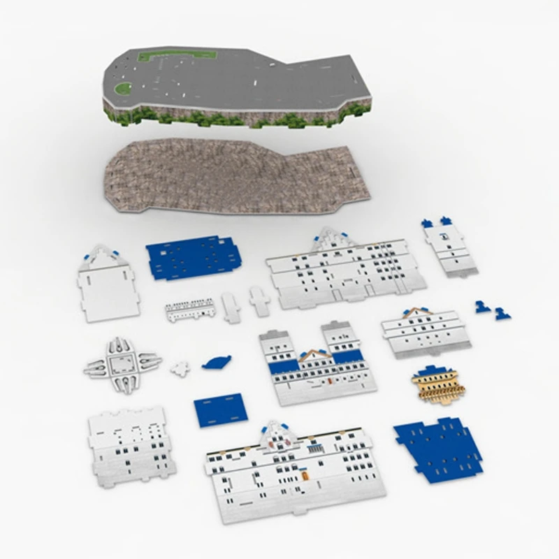 3D Neuschwanstein Castle Puzzles for Adults and Teens Germany Building Model 
3D Neuschwanstein Castle Puzzles for Adults and Teens Germany Building Model